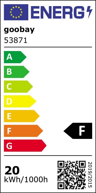 Faretto LED da Esterno IP65 20W Bianco - Goobay I-HLED-OFL-20W