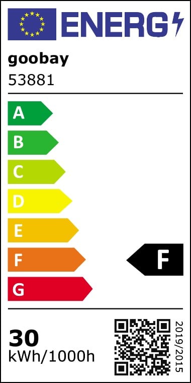 Faretto LED da Esterno con Rilevatore di Movimento PIR 30W - Goobay I-HLED-OFL-30BM