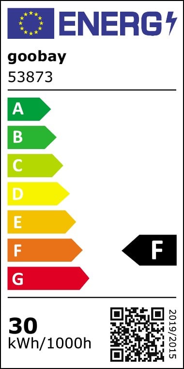 Faretto LED da Esterno IP65 30W Bianco - Goobay I-HLED-OFL-30W