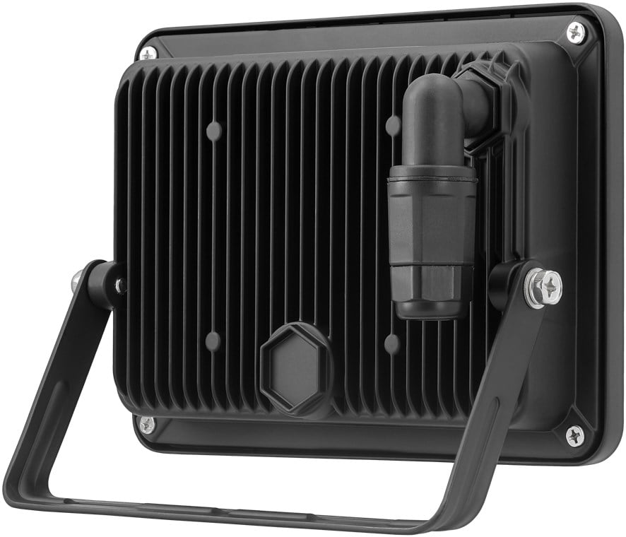 Faretto LED da Esterno IP65 50W 4260lm Nero - Goobay I-HLED-OFL-50B