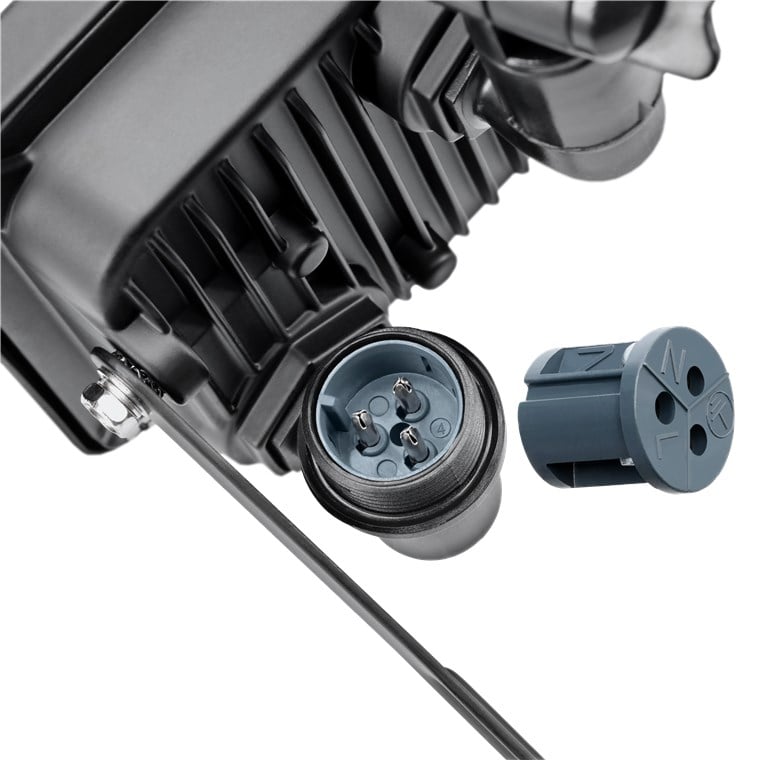 Faretto LED da Esterno con Rilevatore di Movimento PIR 50W - Goobay I-HLED-OFL-50BM