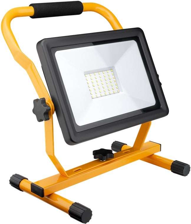 Faretto da lavoro a LED con Supporto 50W - Goobay I-HLED-OLW-50W