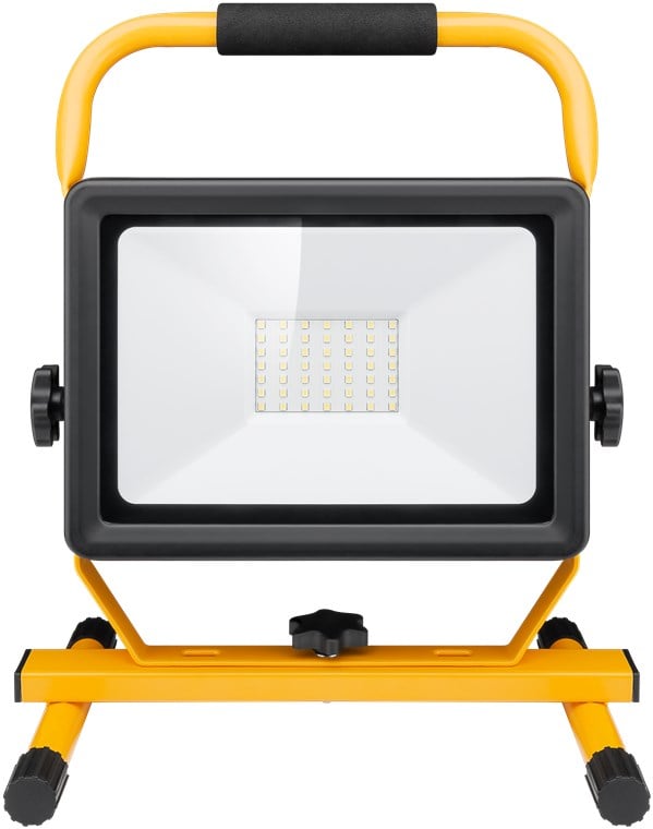 Faretto da lavoro a LED con Supporto 50W - Goobay I-HLED-OLW-50W
