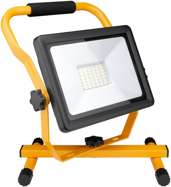 Faretto da lavoro a LED con Supporto 50W - Goobay I-HLED-OLW-50W