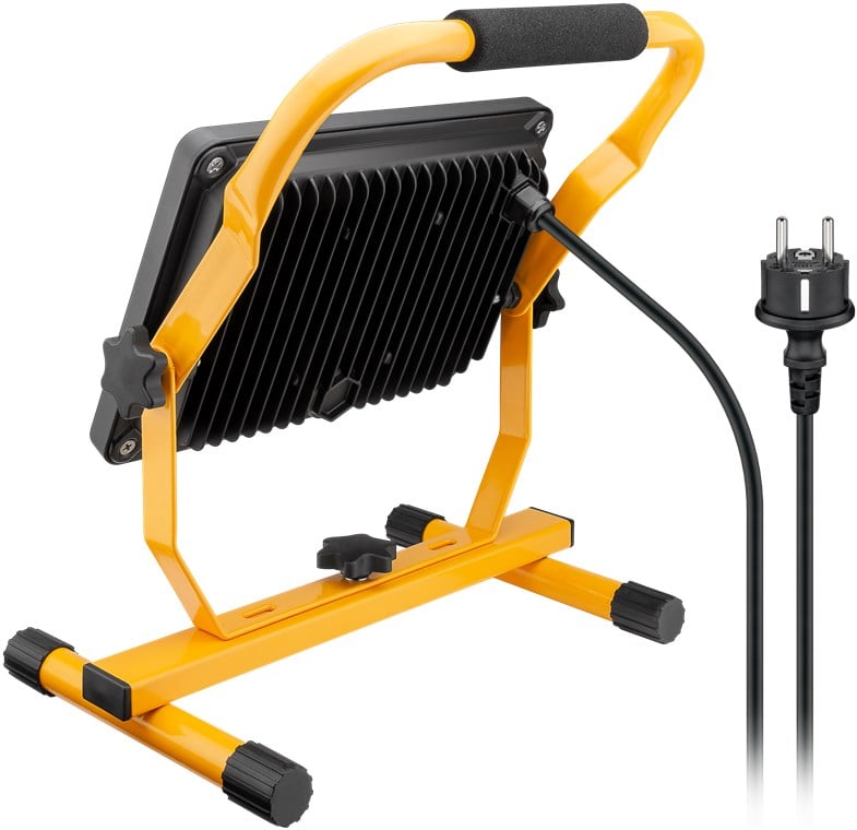Faretto da lavoro a LED con Supporto 50W - Goobay I-HLED-OLW-50W