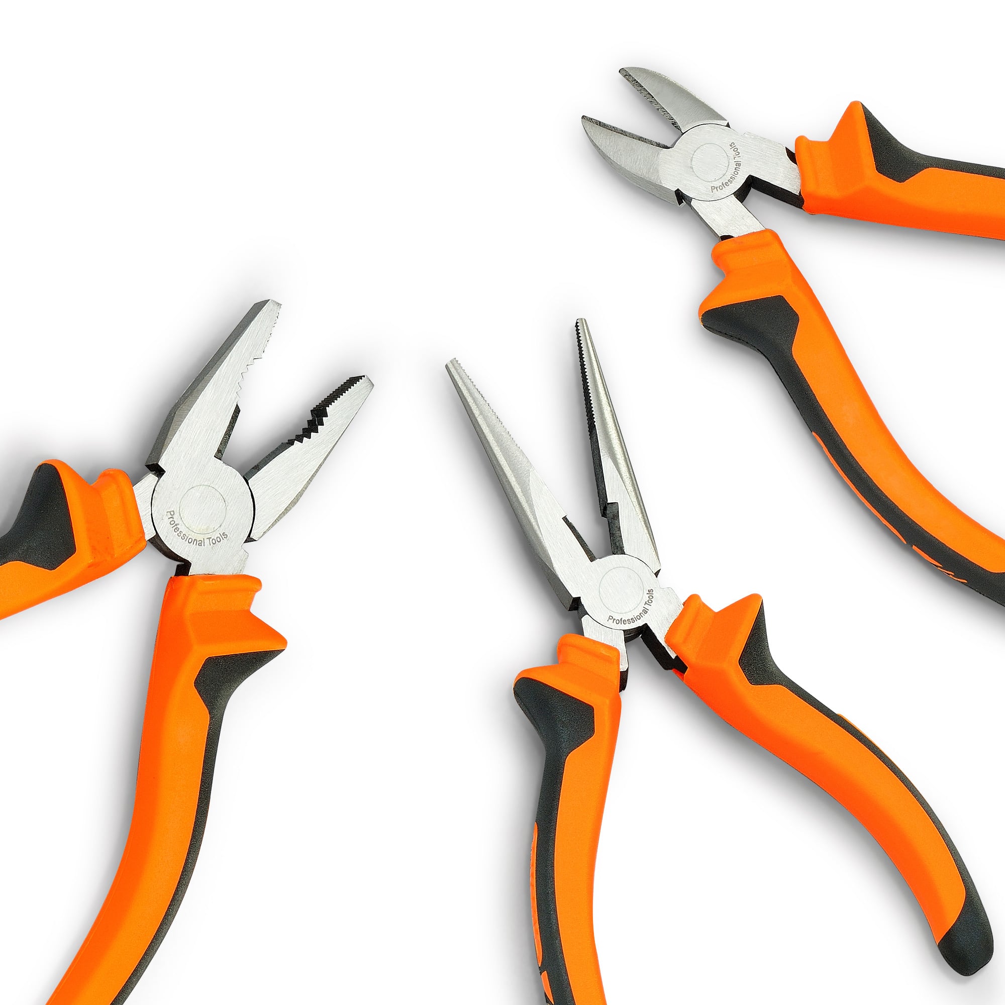 Pinza Semitonde a Becchi Piatti 152,4 mm - Techly NP I-HT 016