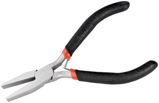 Pinza semicircolare a becchi piatti e lisci 125 mm - Goobay I-HT 094