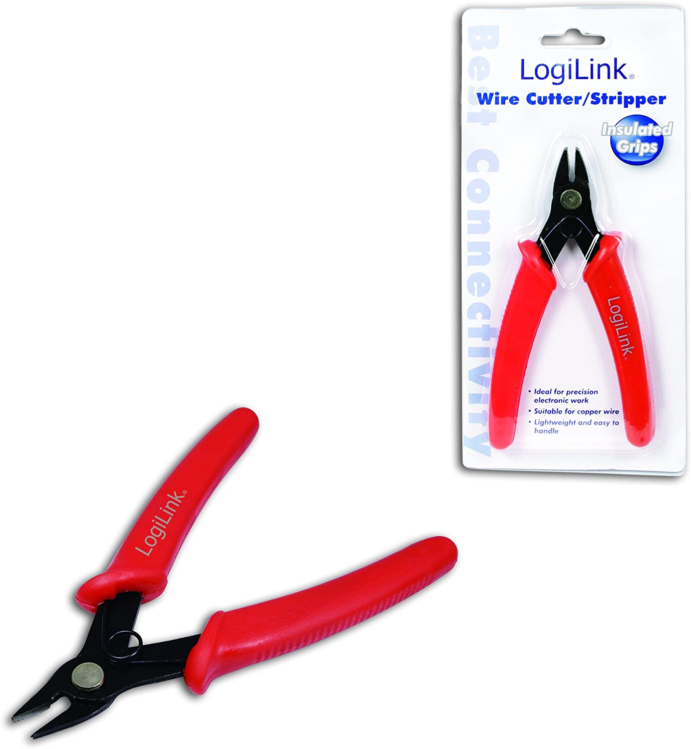 Tronchesina Tagliacavi Elettrici ad Angolo - Logilink I-HT 09L