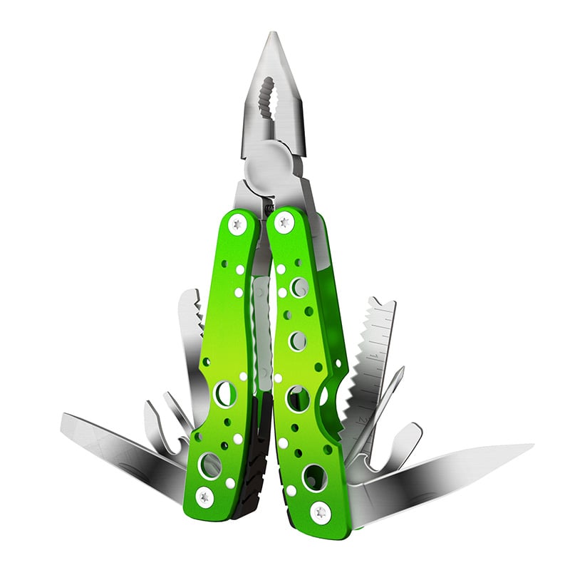 Utensile Pieghevole Mutifunzione 9 in 1 - Techly NP I-HT 103