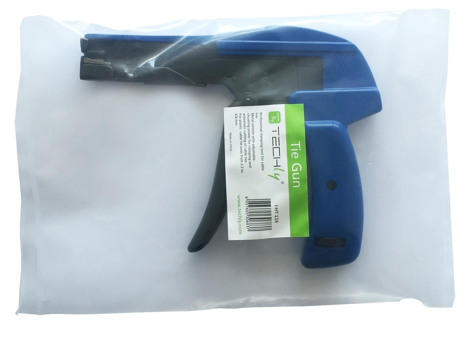 Pinza Tirafascette Professionale a Pressione - Techly I-HT 116