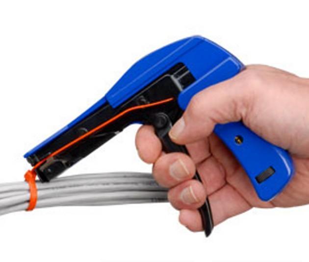 Pinza Tirafascette Professionale a Pressione - Techly I-HT 116