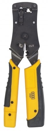 Attrezzo professionale per crimpatura, taglio e test per cavi - Intellinet I-HT 400U
