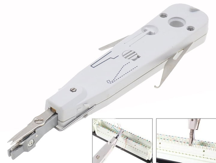 Inseritore per LSA Professionale con Tagliafilo - Techly Professional I-HT LSAT