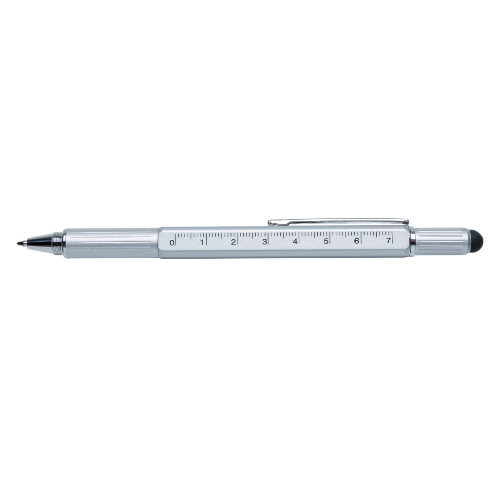 Penna a Sfera Multifunzione 5 in 1 con Cacciavite Bolla e Righello - Intellinet I-INT-PEN-MULTI