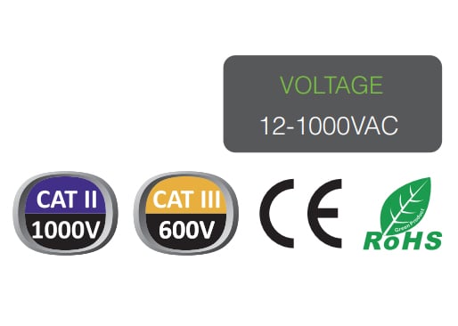 Tester Rilevatore di Tensione Fino a 1.000V Regolabile, KPS-DT120 - I-KPS-DT120