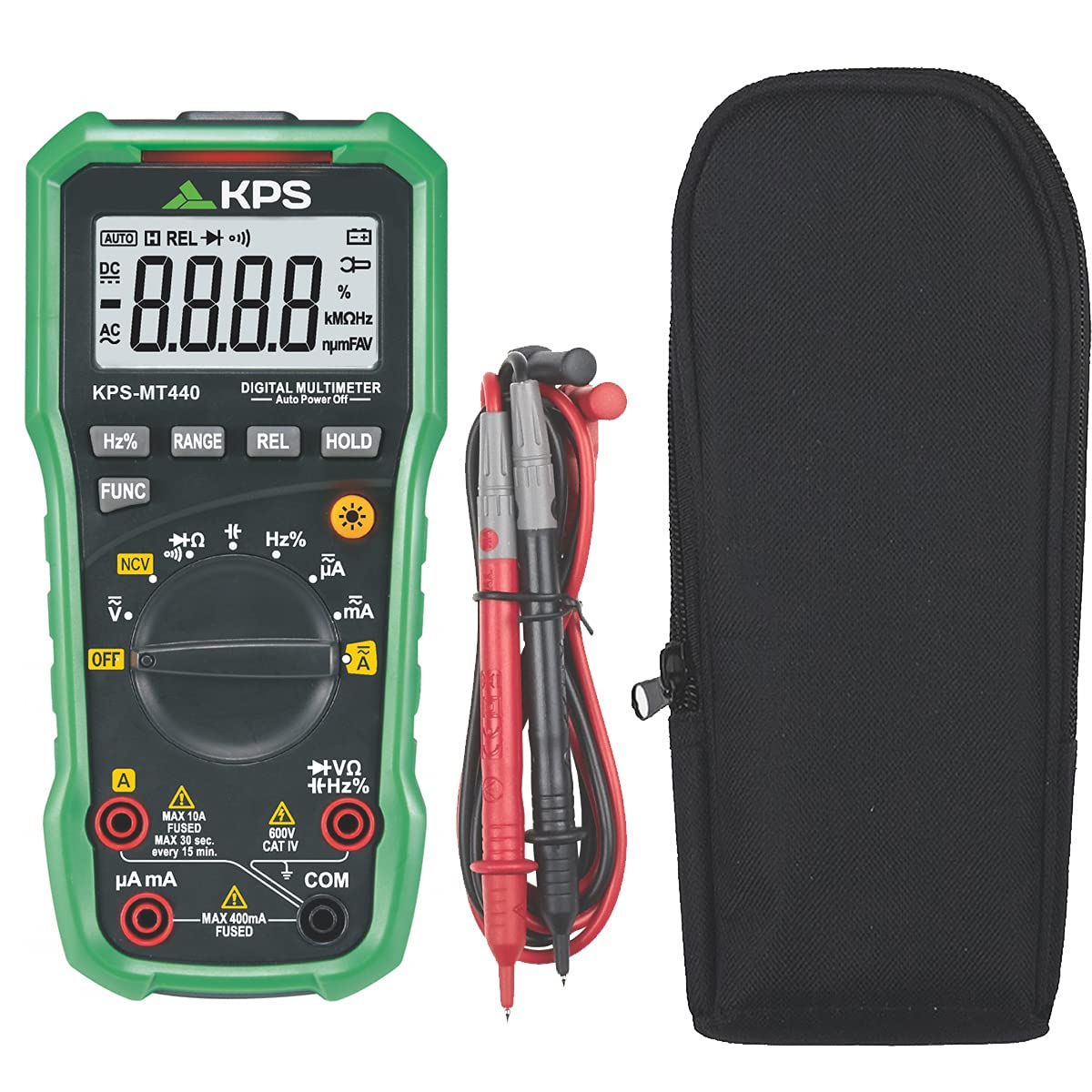 Multimetro Digitale Professionale LCD 4000counts, KPS-MT440 - I-KPS-MT440