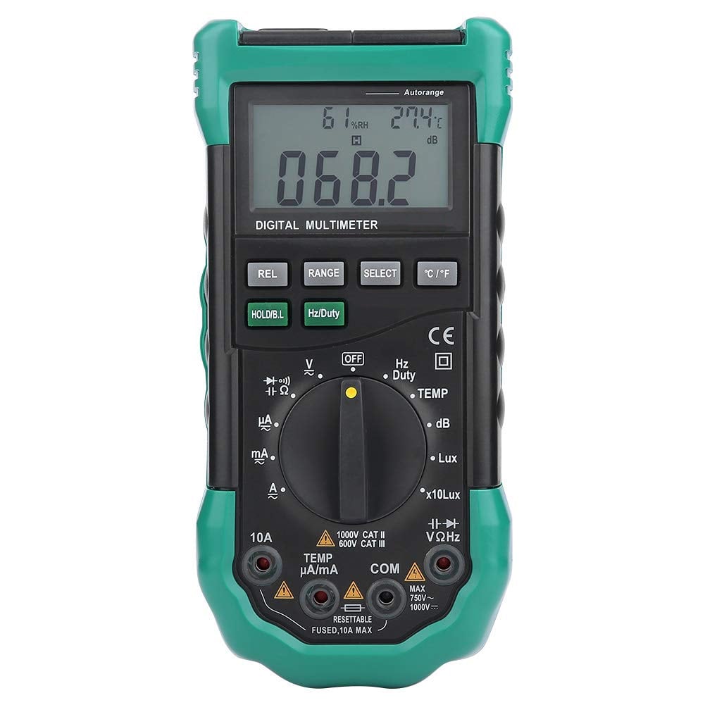Multimetro Digitale LCD 4000counts con misurazioni ambientali, KPS-MT490 - I-KPS-MT490