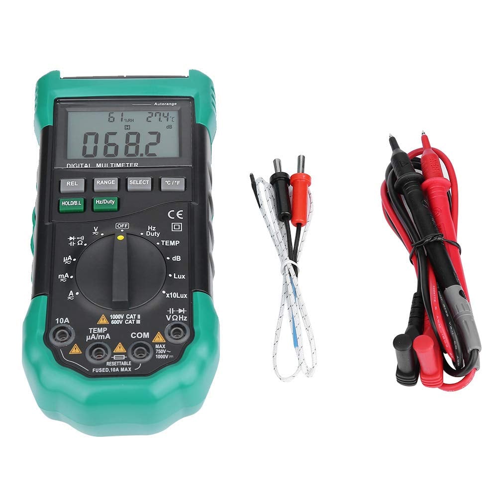 Multimetro Digitale LCD 4000counts con misurazioni ambientali, KPS-MT490 - I-KPS-MT490