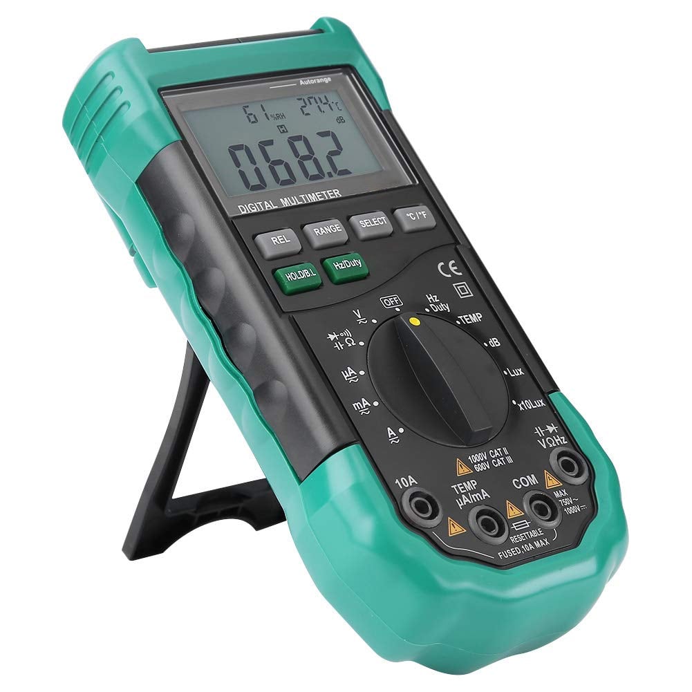 Multimetro Digitale LCD 4000counts con misurazioni ambientali, KPS-MT490 - I-KPS-MT490