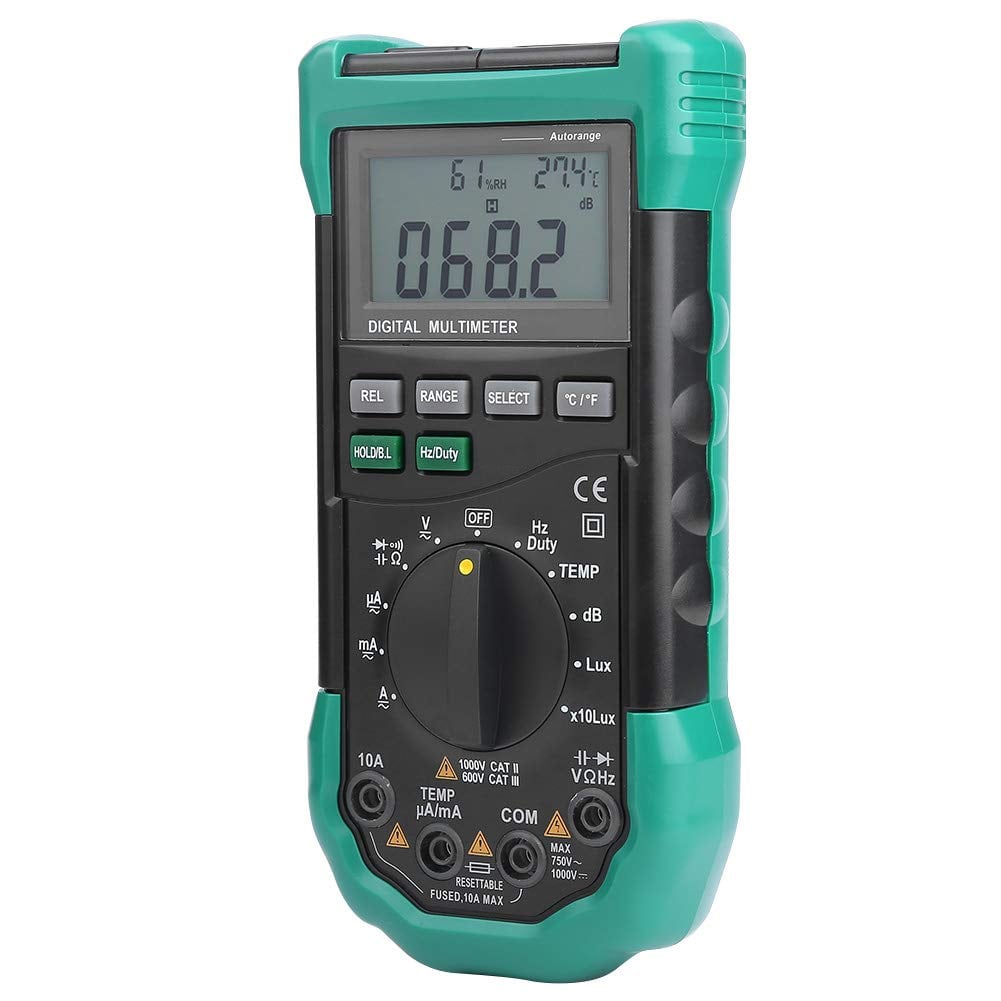 Multimetro Digitale LCD 4000counts con misurazioni ambientali, KPS-MT490 - I-KPS-MT490