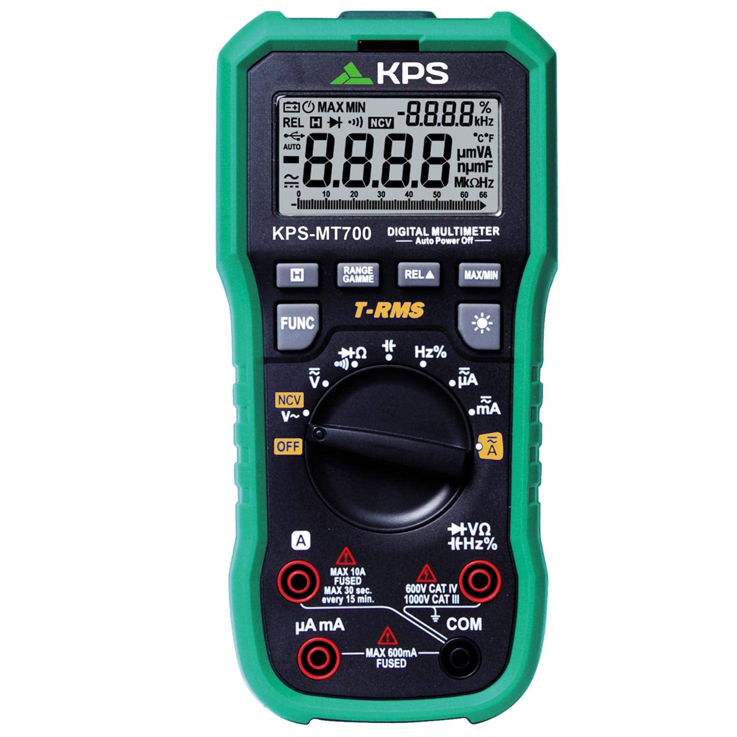 Multimetro Digitale TRMS con Connessione USB 6000 Counts, KPS-MT700 - I-KPS-MT700