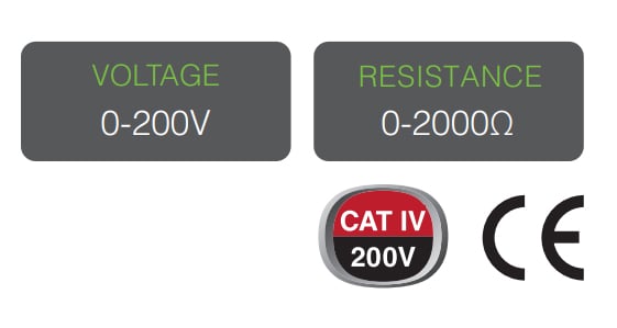 Tester di Resistenza di Messa a Terra, KPS-TL320 - I-KPS-TL320