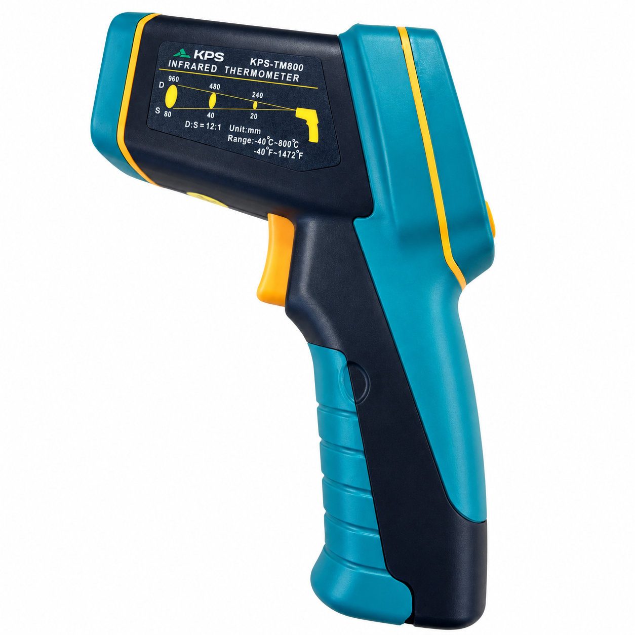 Termometro Industriale a Infrarossi Laser Digitale, KPS-TM800 - I-KPS-TM800