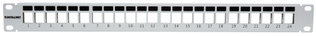 Pannello Patch Modulare Senza Frutti 24 Posti Grigio - Intellinet I-KS PP-24S-GY