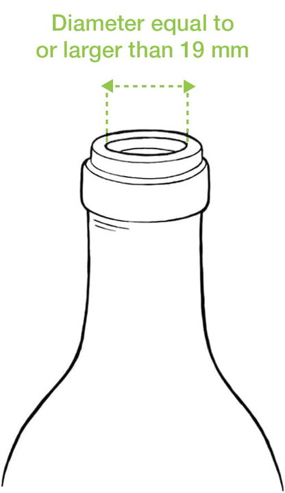 Lampada LED per Bottiglie Dimmerabile Ricaricabile USB-C - Techly I-LAMP-BOTTLE