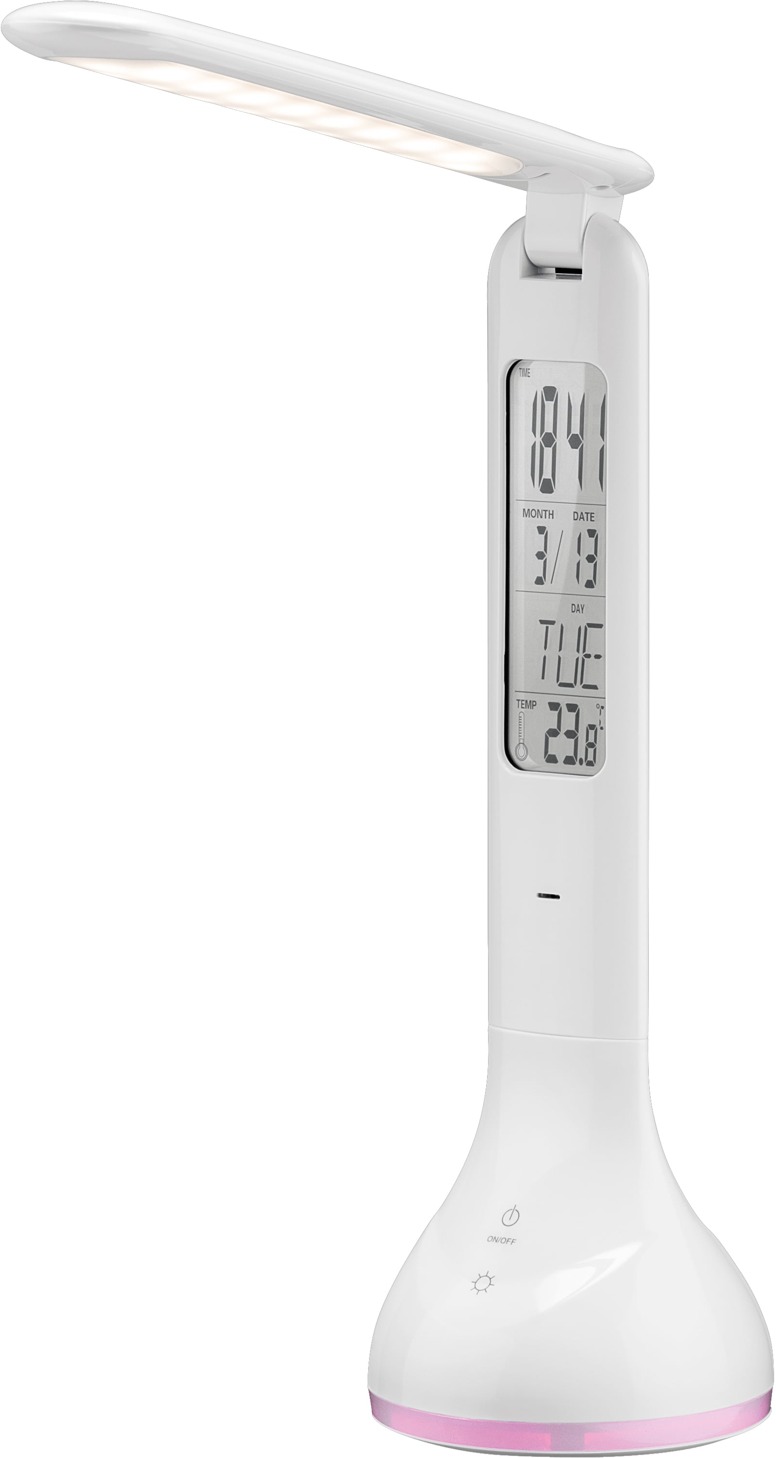 Rechargeable Table LED Lamp with Calendar and Clock - Goobay I-LAMP-CAL