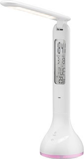 Rechargeable LED Desk Lamp with Calendar and Clock - Goobay I-LAMP-CAL