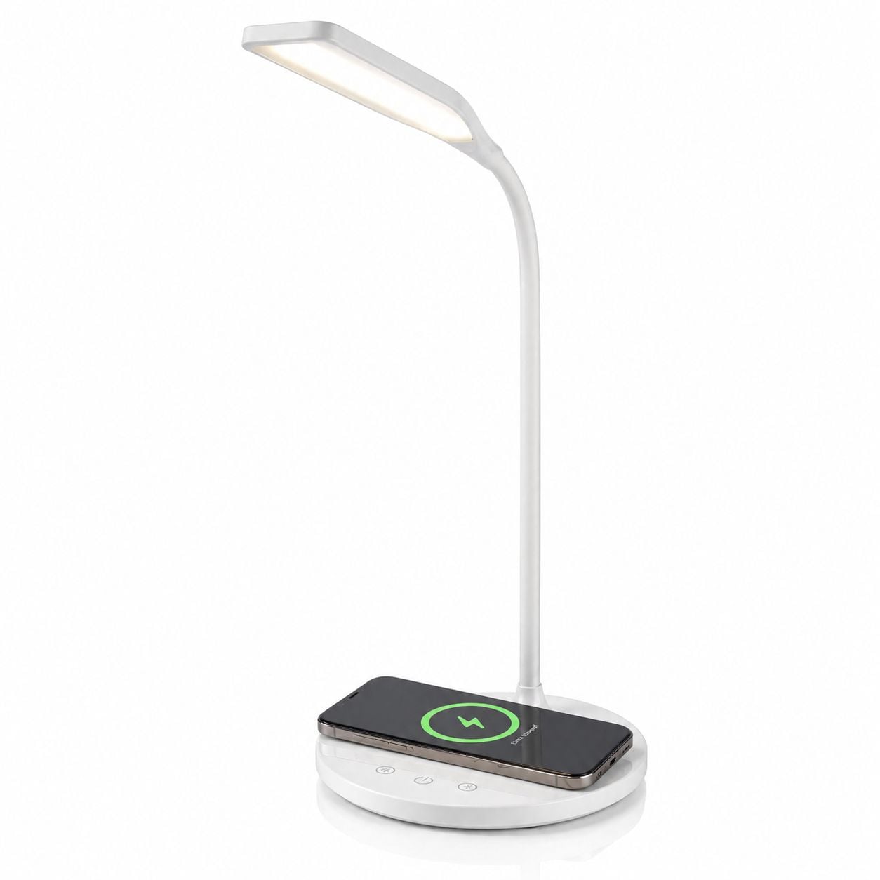 36 LED Desk Lamp with Wireless Charger - Techly I-LAMP-DSK 10
