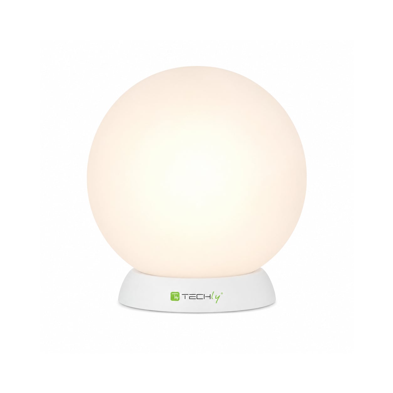 Lampada LED Multicolor da Arredo a Sfera Medium - Techly I-LED BALL-M