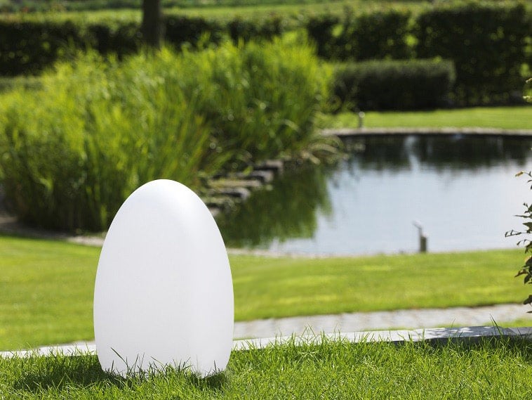 Lampada LED Multicolore di forma Ovale - Techly I-LED EGG