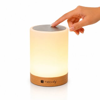 USB Smart Touch Lamp 5 Colors Intensity Adjustment - Techly I-LED TOUCH