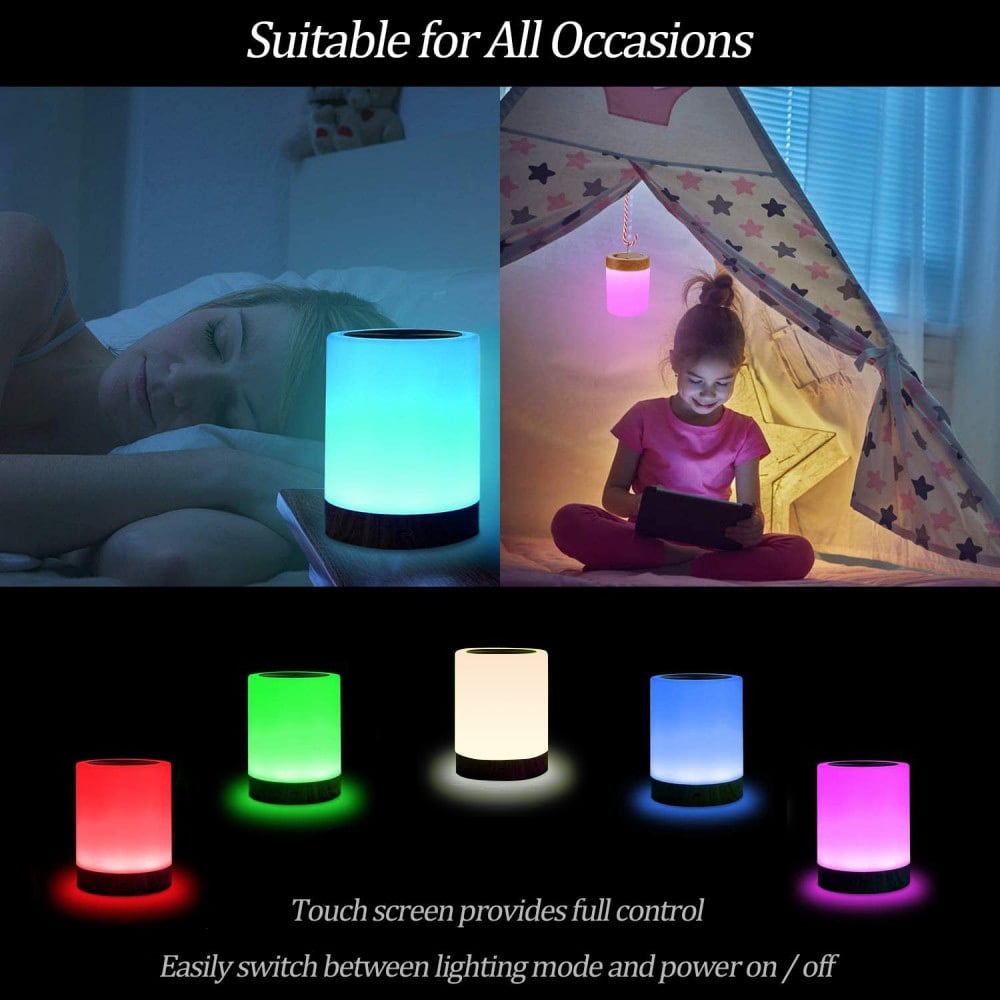 USB Smart Touch 5 Colours Intensity adjustment - Techly I-LED TOUCH