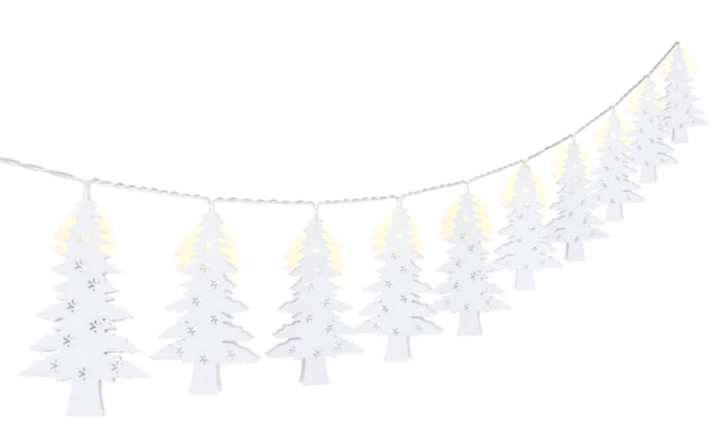 10 LED lights White Christmas tree hot IP 20 - Goobay I-LED-CHAIN 10 TREE