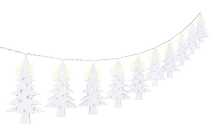 10 Luci LED Albero di Natale Bianco Caldo IP20 - Goobay I-LED-CHAIN10TREE