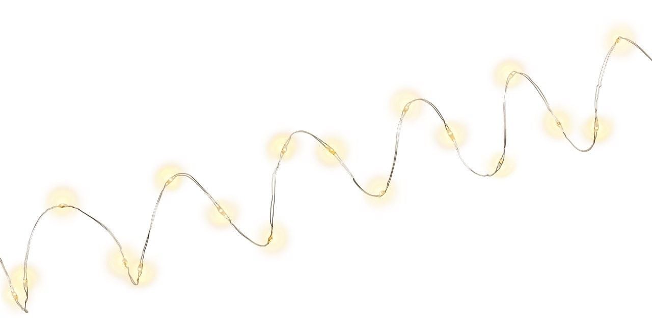 20 LED Interior Christmas Lights with A++ Timer - Goobay I-LED-CHAIN 20 T