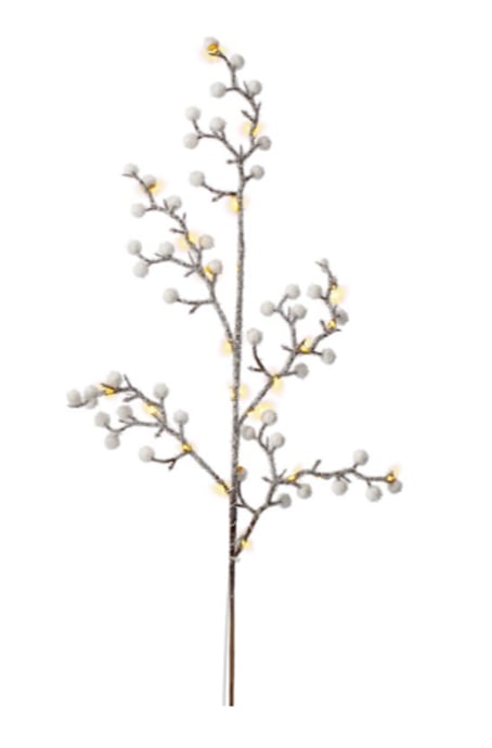 Set di 3 Alberi Luminosi con 75 LED Bianco Caldo IP44 - Goobay I-LED-CHAIN753TREE