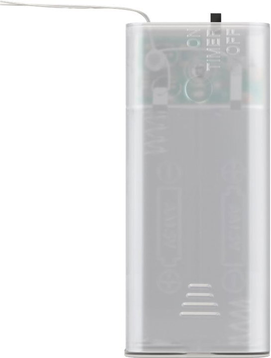 Stringa 10 LED con Clip Pacchetto Regalo per Appendere Foto IP20 con Timer - Goobay I-LED-CL-GIFT