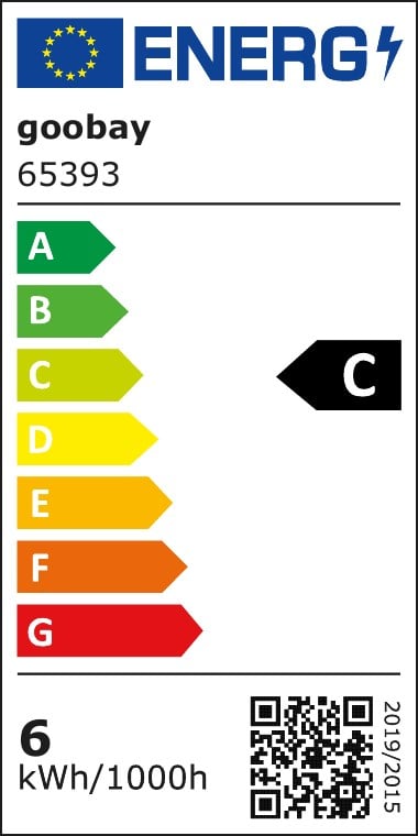 Lampadina LED Candela E14 Bianco Caldo 6W Filamento Classe C - Goobay I-LED-E14-6WFC