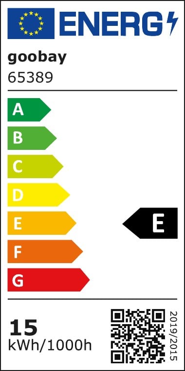 Lampada LED Globo E27 Bianco Caldo 15W, Classe E - Goobay I-LED-E27-15WGE