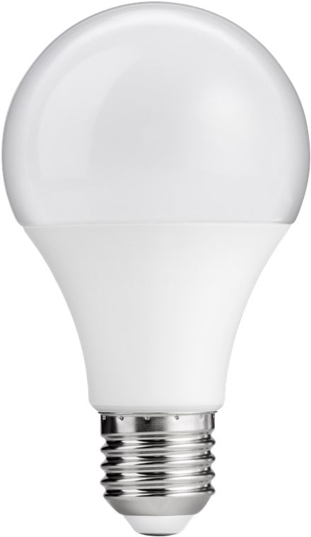 Lampadina LED E27 Bianco Caldo 8.5W Satinata, Classe F - Goobay I-LED-E27-85WGE