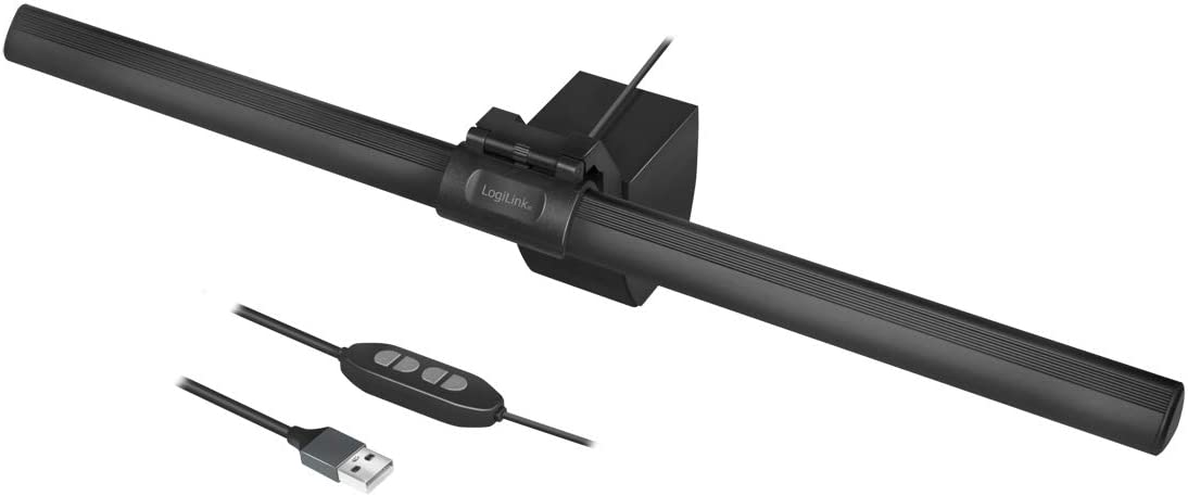 Lampada a Led USB per Monitor con Regolazione Temperatura Colore e Dimmer - Logilink I-LED-EDESK