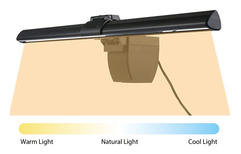 Lampada a Led USB per Monitor con Regolazione Temperatura Colore e Dimmer - Logilink I-LED-EDESK