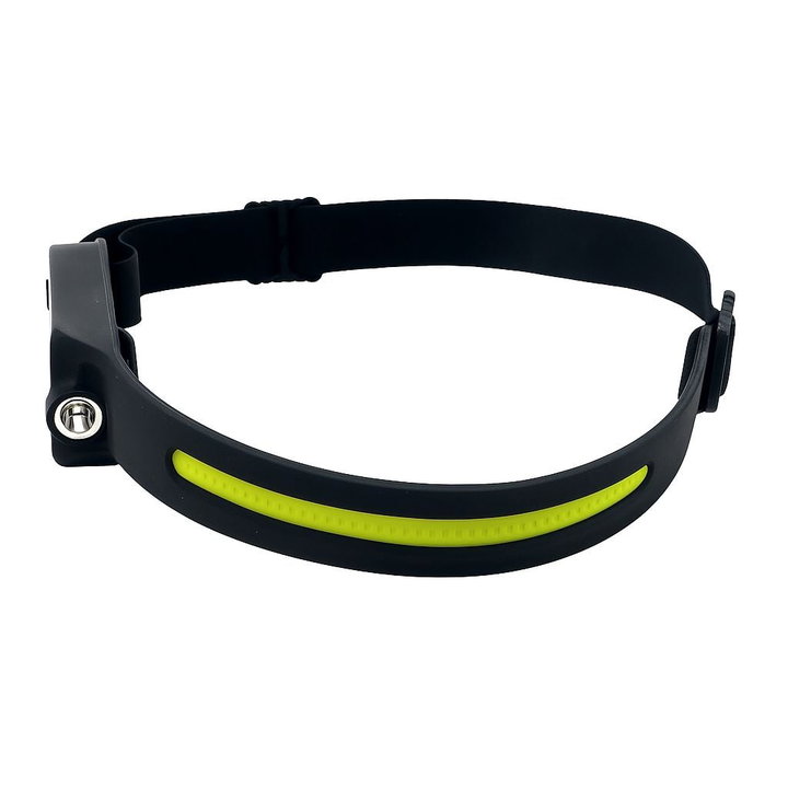 Lampada Frontale con Torcia e Striscia LED con Sensore e Ricarica USB-C - Techly I-LED-HEAD102