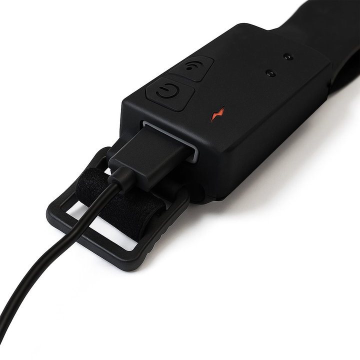 Lampada Frontale con Torcia e Striscia LED con Sensore e Ricarica USB-C - Techly I-LED-HEAD102