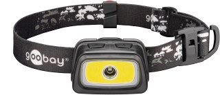 Headlamp LED Flashlight 240lm - Goobay I-LED-HEAD2401