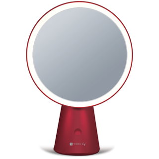 Specchio Retroilluminato 60 LED Dimmerabile Batteria Ricaricabile Alimentazione USB-C - Techly I-LED-MIRROR